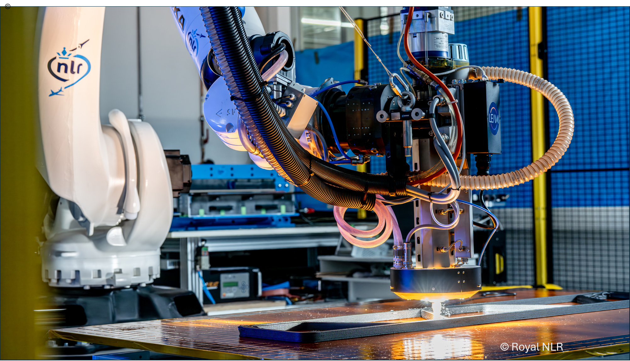 Large-format additive manufacturing process context at NLR